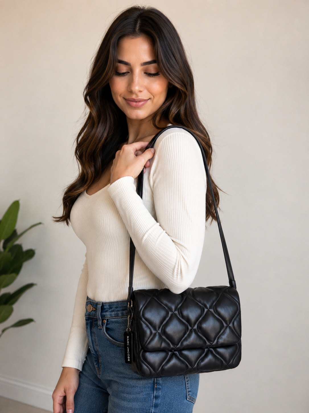 Marc Jacobs Large Quilted Pillow Bag Nwt